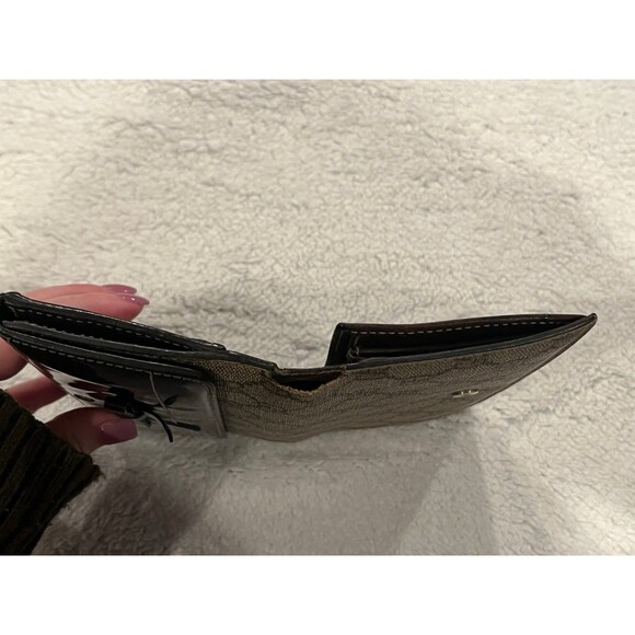 Gucci Long Wallet GG Canvas Brown Leather Patent Leather with Box Authenticated - Picture 9 of 12